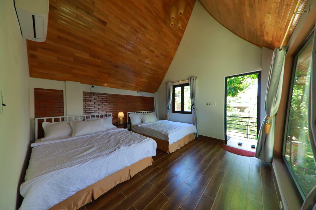 Tropical Valley Homestay - Villas 퐁냐 외부 사진